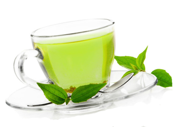 чашка зеленого чая